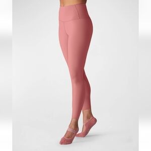 TAVI NOIR 7/8 Tight Legging Hi-rise Small, Color: Canyon (Peachy-Rose), EUC